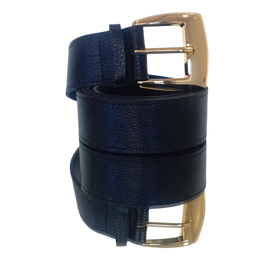 Cinto Couro Legítimo Preto Floater (3,5cm Larg)