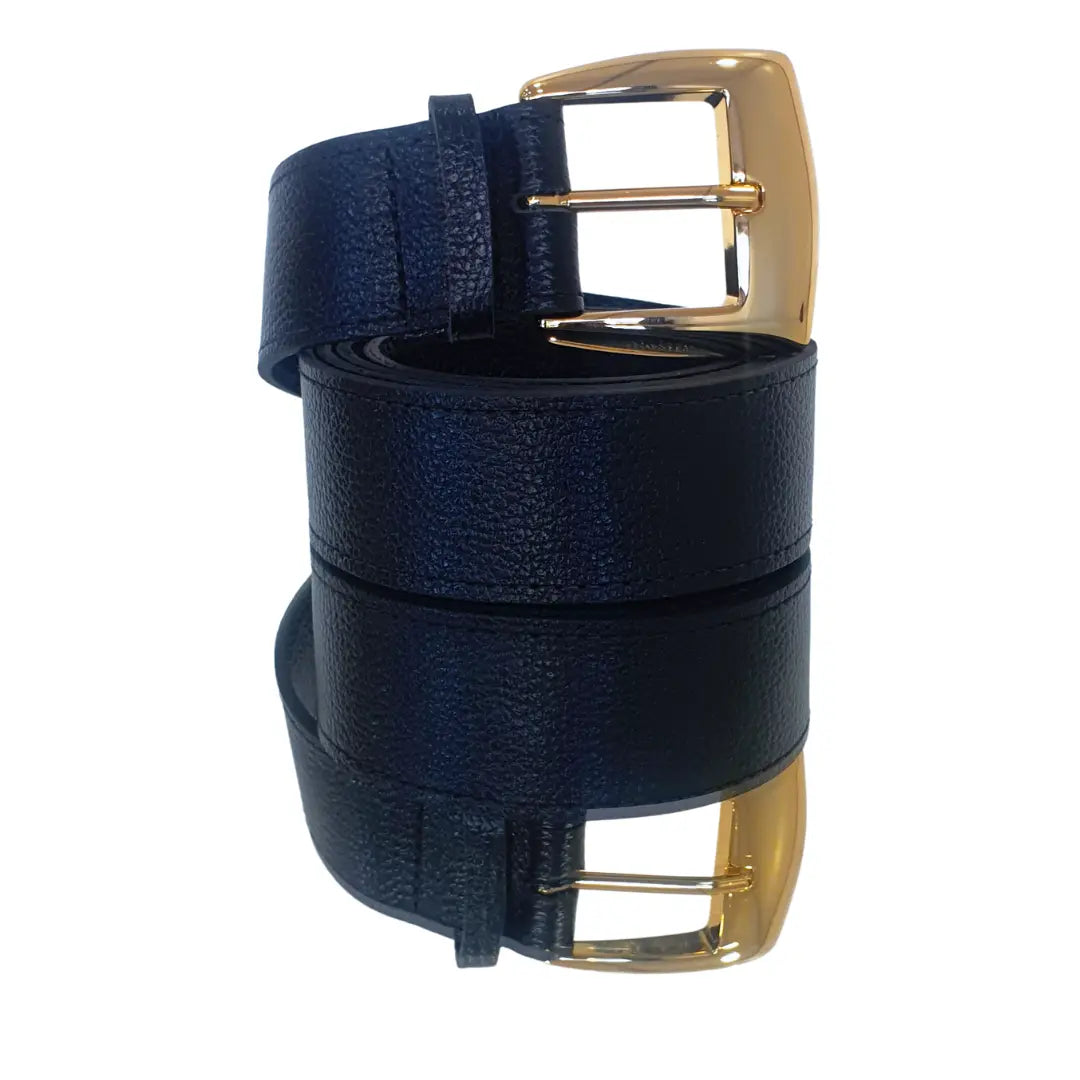 Cinto Couro Legítimo Preto Floater (3,5cm Larg)